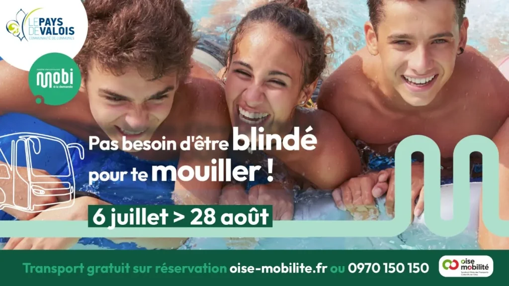 Lire la suite de l'actualité Cet été, pas besoin d’être blindé pour se mouiller !